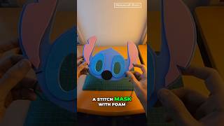 Stitch Mask using foam DIY 🔴