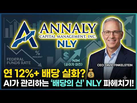 🏠애널리 캐피탈 매니지먼트 (NLY) 13% 배당률, 9분기 연속 배당 초과 달성! 미국 1위 모기지 리츠 완전분석