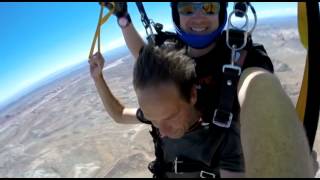 Skydive Moab - Dirk's 1st jump