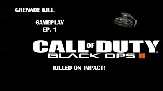 Call Of Duty Black Ops ll Grenade Kill Died On Impact