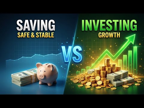 Saving vs Investing: What’s the Difference? (Beginner Friendly)
