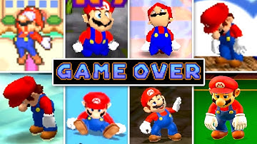 Evolution Of Mario Party Games Death Animations & Game Over Screens (1998 - 2024)