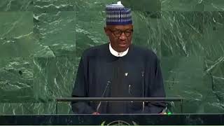 PRESIDENT BUHARI'S SPEECH AT UN