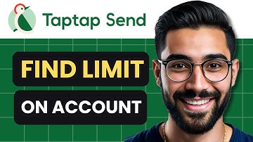 How To Find Limit on TAPTAP Send Account (Full Guide)