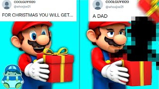 Mario Opens Christmas Presents Sent By You!