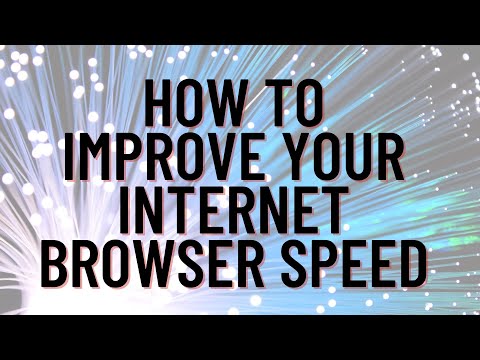Video: Hvordan øke Nettleserens Hastighet