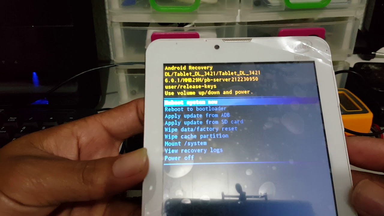 Hard reset tablet DL Intel desbloquear formatar senha de pin ou de ...