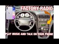 Here is HOW to play MUSIC with your Factory radio! * Older cars* + First Giveaway!
