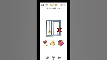 Brain Out Level 182 - Help the chick out