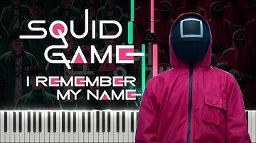 Squid Game - I Remember My Name (Piano Tutorial by Javin Tham) OST Track #6