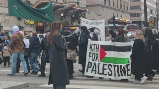 ❤️ Free 🇵🇸 Palestine Demonstration - Stockholm Sweden