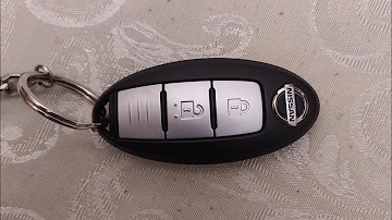 Замена батарейки в ключе Ниссан Жук (Nissan Juke)