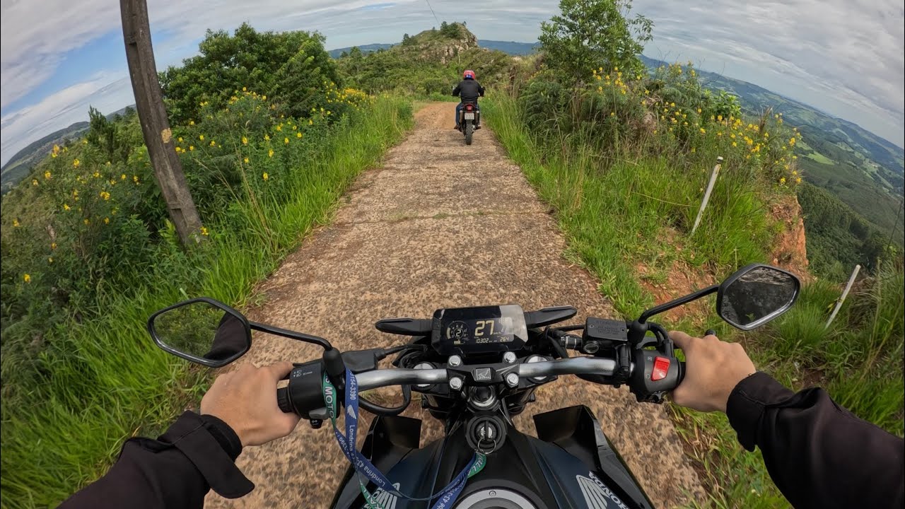 30 MINUTOS DE MOTOVLOG COM A CB300F* MORRO DA PEDRA BRANCA!!