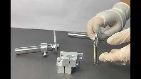 Esinti Encoder Bracket: Spring-Loaded Stability for Rotary Encoders | Contact: +91 9056264535