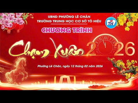 Trường thcs tô hiệu phường lê chân tổ chức chương trình văn nghệ “chạm xuân – 2026”
