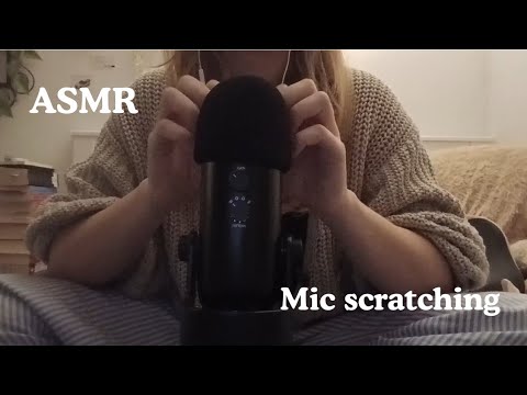 ASMR Mic scratching | bare & foam cover - YouTube