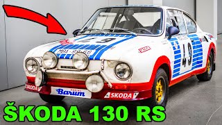 ŠKODA 130 RS - OLD CAR FROM 1977 | Exterior and interior Details (4K VIDEO)