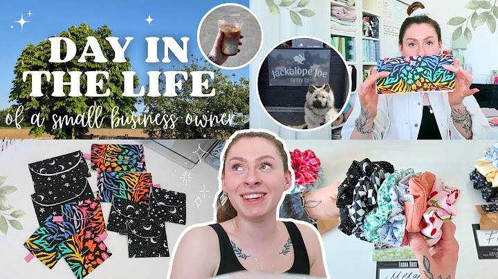 STUDIO VLOG #148 ☆ DAY IN THE LIFE AS A SMALL BUSINESS OWNER! Sewing & working 3 jobs?| Fauna Rose ☆