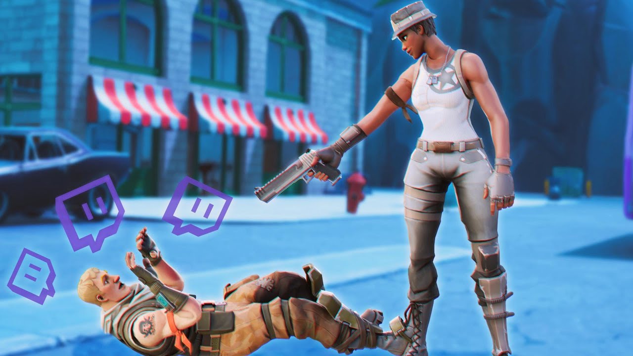 Killing Twitch Streamers with the BEST SKINS in the game (Recon Expert) (I KILLED FaZe cLoak)