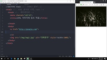 HTML 기본요소 이미지에 링크 적용