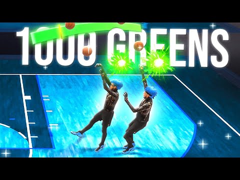 I tried to get 1,000 GREENS in the 1v1 STAGE on NBA 2K22