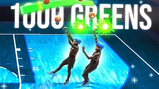 I tried to get 1,000 GREENS in the 1v1 STAGE on NBA 2K22