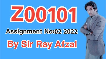 Zoo101 assignment 2 solution 2022||Zoo101 assignment 2 solution||Zoo101 assignment 2 2022||
