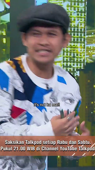 Ga kuat denger bahasa Inggrisnya Jegel!!! #shorts #talkpod