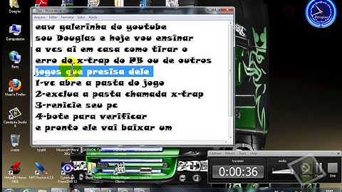 como tirar erro x trap facilmente PB