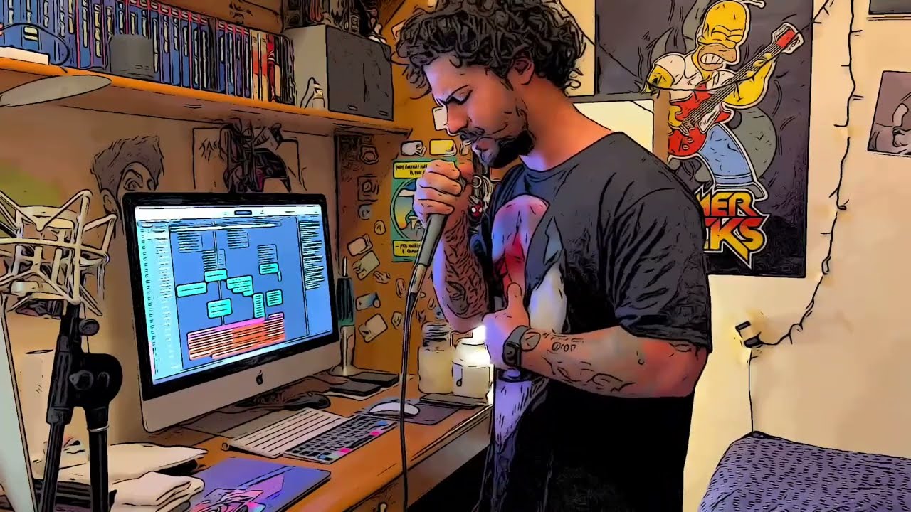 Daniele Nick - Resta qui Home Live