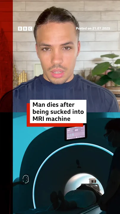 Man wearing heavy metallic necklace dies after being sucked into MRI machine. #NewYork #BBCNews