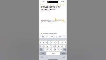 How to confirm outlook mail using getnada