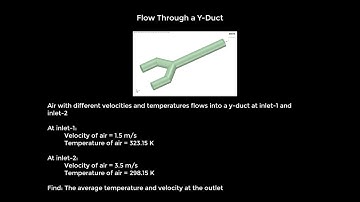 Fluid Flow Through a Y Duct: Geometry Creation in ANSYS Student