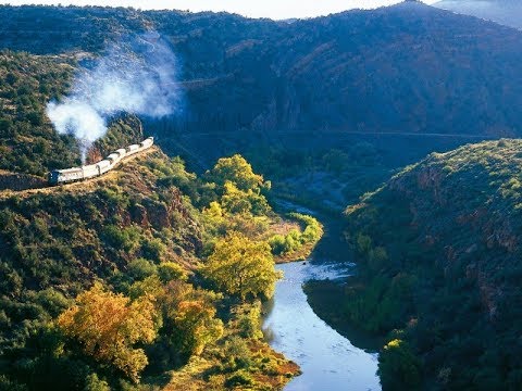 Video: Tag en tur på Verde Canyon Railroad