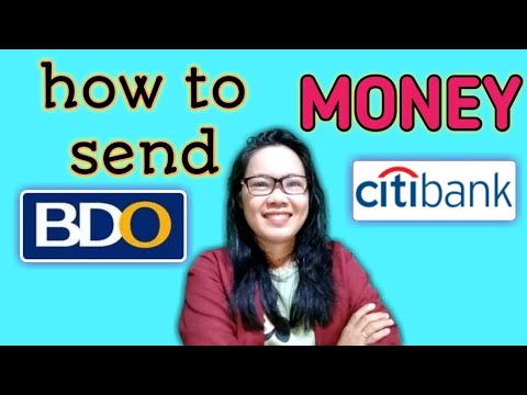 HOW TO SEND MONEY BDO TO CITIBANK