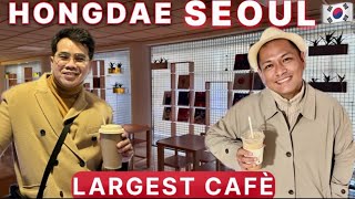 LARGEST CAFE In SEOUL 🇰🇷 (Grabe 8 Floors!)