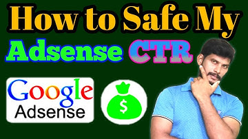 Adsense ctr full meaning and safe ctr percentage | what is ctr and high ctr