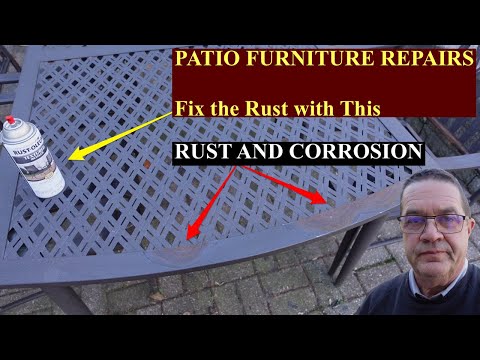 PATIO FURNITURE : STOP RUST in it's tracks