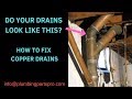 Replacing Copper Drains with PVC