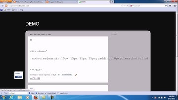 Adding The Sticky Floating Widget Next To Blogger Posts