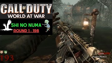 Call of Duty World at War Zombies I Shi No Numa (Round 1-198)