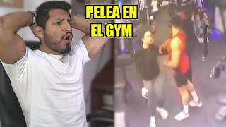 PELEA EN EL GYM POR LAS PESAS - Hombres Pelean en el Gimnasio