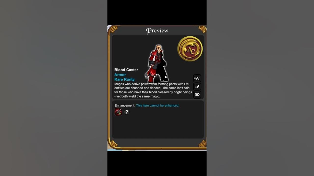 AQW NEW BLOODCASTER MERGE SHOP  /JOIN CHAMPAZALITH (INFERNAL BOSS 2024)