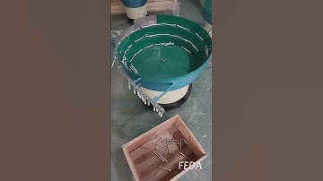 FEDA automatic vibration bowl feeder is customized according to the specific product.#machine
