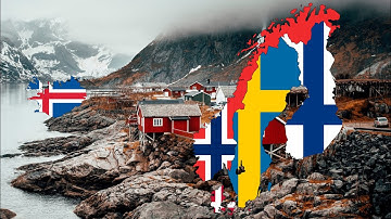 Nordic - Flag Map Speedpaint