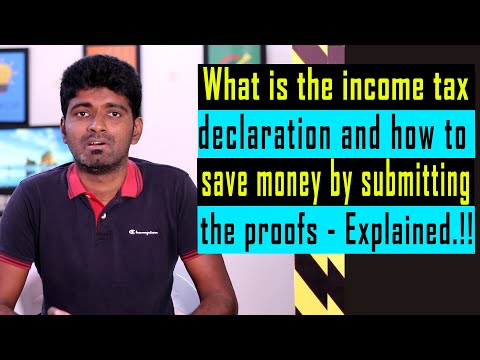 Income Tax Savings (Declaration) for Employees | Telugu | 2021 | Old vs new regime | Software lyf