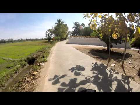 Rice Paddy Motorcycle Ride Chiang Mai GoPro