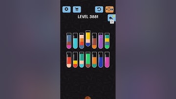 Water Color Sort Level 3881