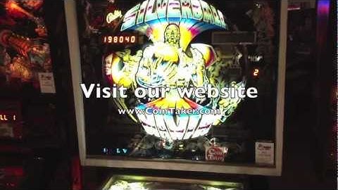 SilverBall Mania from Texas Pinball Festival w CoinTaker LEDs