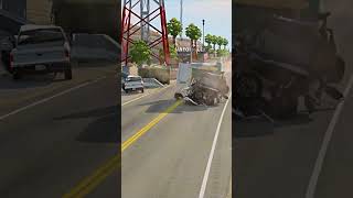 Realistic Highway Car Crashes #15